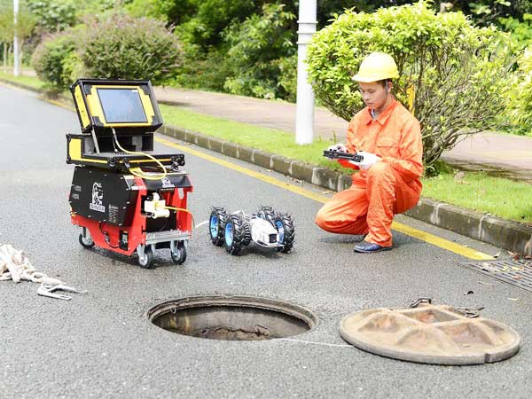 花山管道机器人检测