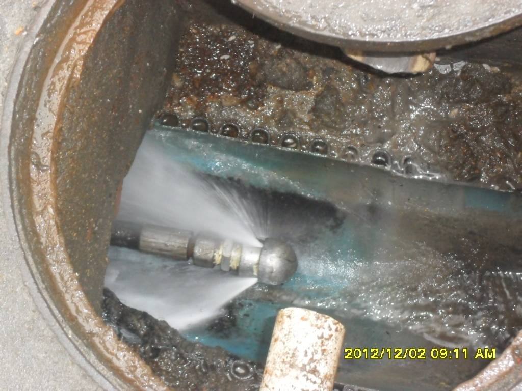 花山污水管道高压清洗