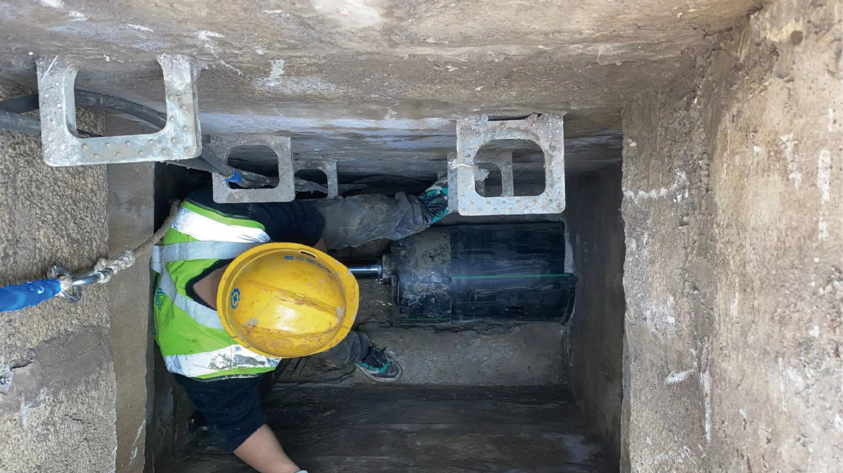 花山HDPE短管内衬法